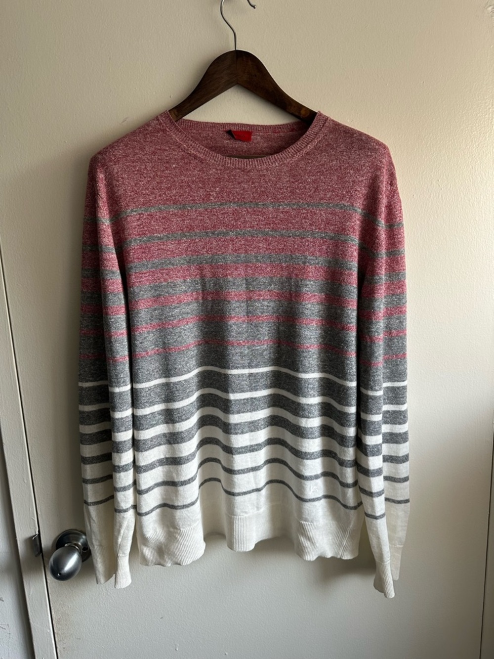 Isaia Crewneck Summer Sweater Linen Cotton USM